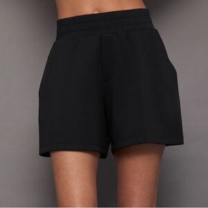 Carbon38 Black Athletic Shorts